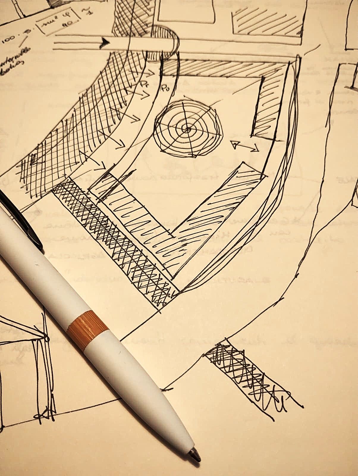 Boceto arquitectónico